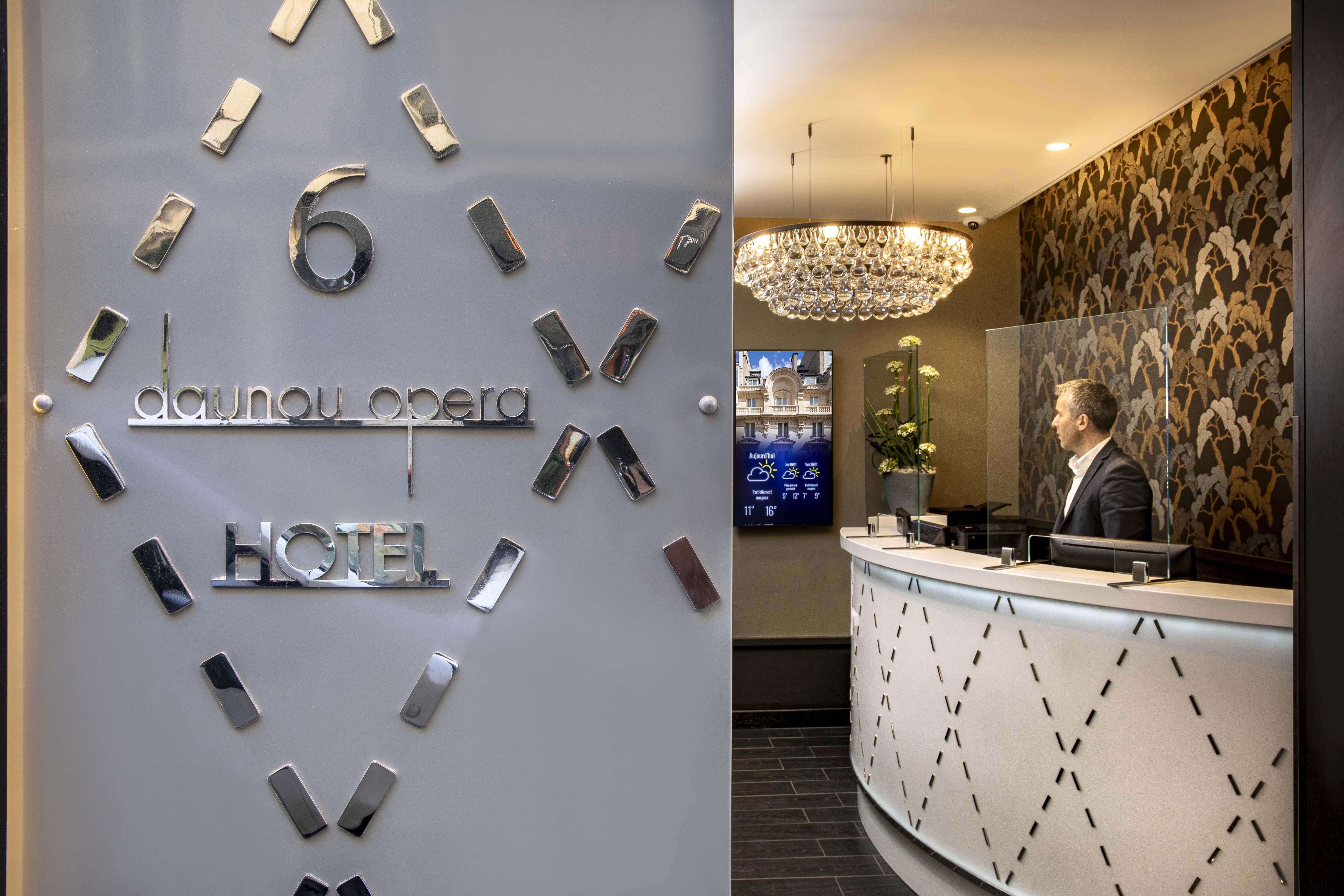 Daunou Opera Hotel Paris Bagian luar foto